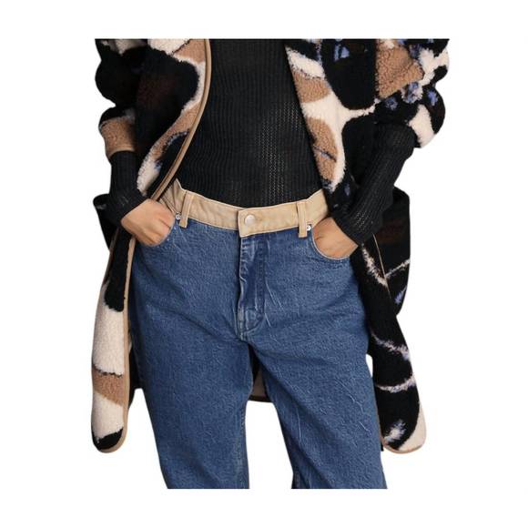 NEW MUNTHE labyrinth jacket in blue - Picture 1 of 3